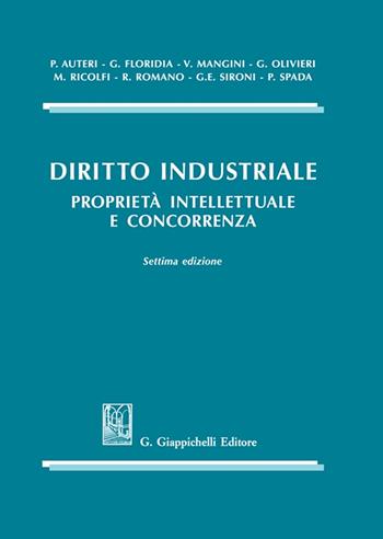 Diritto industriale. Proprietà intellettuale e concorrenza  - Libro Giappichelli 2023 | Libraccio.it