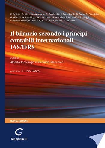 Il bilancio secondo i principi contabili internazionali IAS/IFRS  - Libro Giappichelli 2023 | Libraccio.it