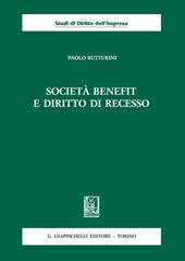 Società benefit e diritto di recesso