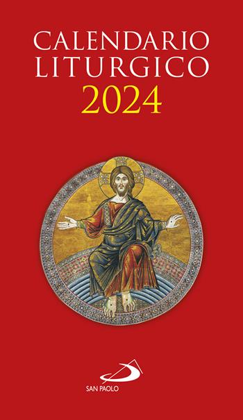 Calendario liturgico 2024  - Libro San Paolo Edizioni 2023, Agende. Diari | Libraccio.it