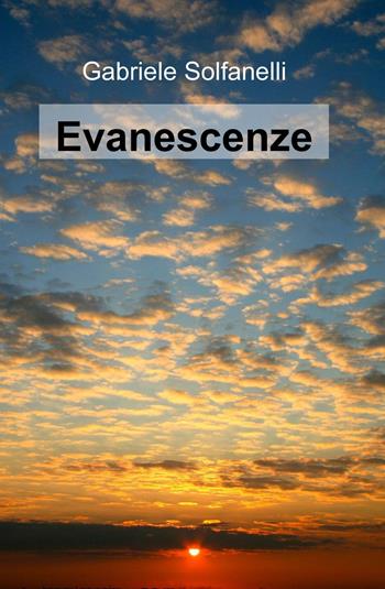 Evanescenze - Gabriele Solfanelli - Libro ilmiolibro self publishing 2016, La community di ilmiolibro.it | Libraccio.it