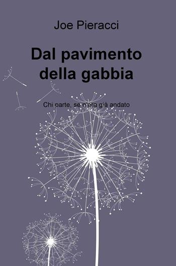 Dal pavimento della gabbia. Chi parte, se n'era già andato - Joe Pieracci - Libro ilmiolibro self publishing 2016, La community di ilmiolibro.it | Libraccio.it