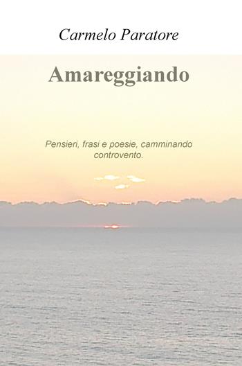 Amareggiando. Pensieri, frasi e poesie, camminando controvento - Carmelo Paratore - Libro ilmiolibro self publishing 2018, La community di ilmiolibro.it | Libraccio.it