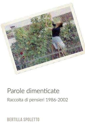 Parole dimenticate. Raccolta di pensieri 1986-2002 - Maria Bertilla Spoletto - Libro ilmiolibro self publishing 2018, La community di ilmiolibro.it | Libraccio.it