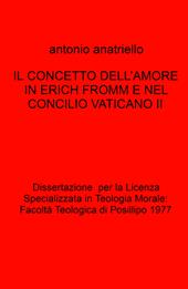 Il concetto dell'amore in Erich Fromm e nel Concilio Vaticano II