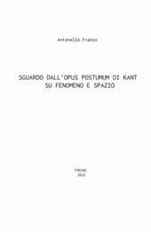 Sguardo dall'Opus postumum di Kant su fenomeno e spazio