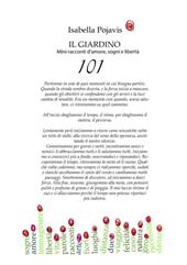 Il giardino. 101 mini-racconti d'amore, sogni e libertà