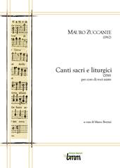 Canti sacri e liturgici per coro di voci miste
