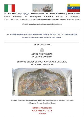 El Velero lanse rogge. Ediz. multilingue. Vol. 2 - Carmine Augusto Romaniello, Nicola Milione - Libro Youcanprint 2016, Youcanprint Self-Publishing | Libraccio.it