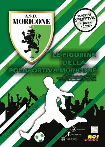 A.S.D. Polisportiva Moricone. Album con collezione completa di figurine non imbustate  - Libro Edizioni Zerotre 2025, Noi sportivi | Libraccio.it