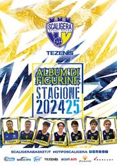 Album di figurine Scaligera Basket Stagione 2024/2025. Album con collezione completa di figurine non imbustate. Nuova ediz.