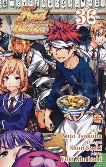 Food wars!. Vol. 36 - Yuto Tsukuda, Shun Saeki, Yuki Morisaki - Libro Goen 2020, Young collection | Libraccio.it