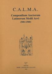 C.A.L.M.A. Compendium auctorum latinorum Medii Aevi (500-1500) (2021). Vol. 7\1: Iacobus Ledelh. Iacobus de Susato.