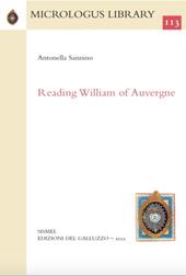 Reading William of Auvergne