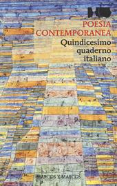 Poesia contemporanea. Quindicesimo quaderno italiano