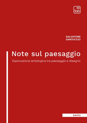 Note sul paesaggio. Esplorazione antologica tra paesaggio e disegno - Salvatore Santuccio - Libro tab edizioni 2021 | Libraccio.it