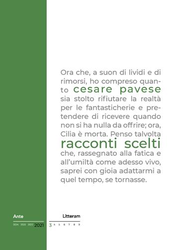 Racconti scelti - Cesare Pavese - Libro tab edizioni 2021, Ante Litteram | Libraccio.it