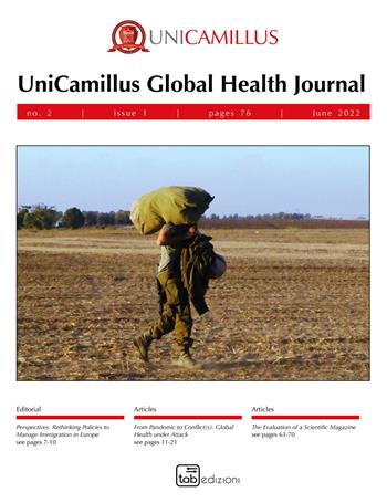 UGHJ. UniCamillus Global Health Journal (2022). Nuova ediz.. Vol. 2/1  - Libro tab edizioni 2022 | Libraccio.it