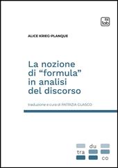 La nozione di «formula» in analisi del discorso