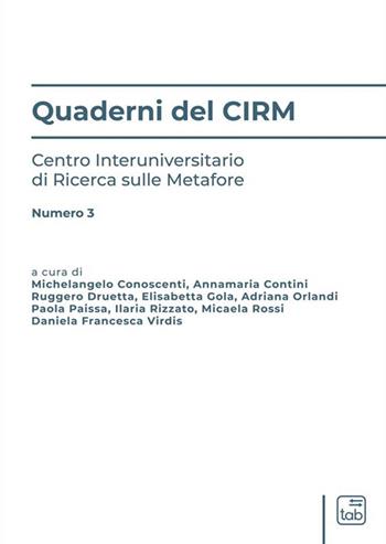 Quaderni del CIRM. Nuova ediz.. Vol. 3  - Libro tab edizioni 2023 | Libraccio.it