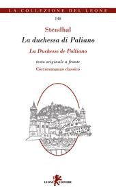 La duchessa di Paliano. Testo originale a fronte