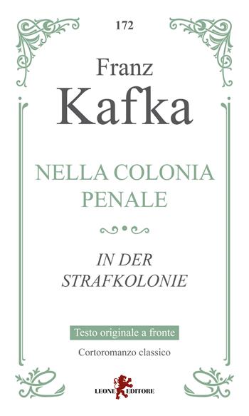 Nella colonia penale-In der Strafkolonie - Franz Kafka - Libro Leone 2025, Gemme | Libraccio.it