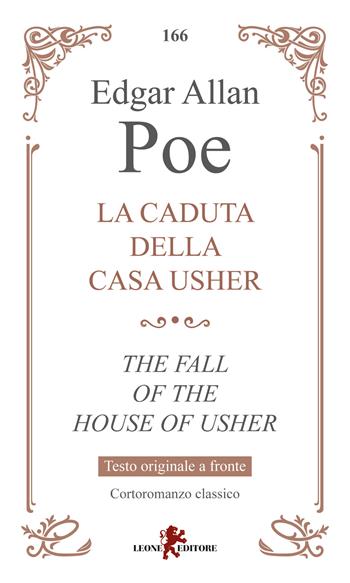 La caduta della casa Usher-The fall of the house of Usher - Edgar Allan Poe - Libro Leone 2025, Gemme | Libraccio.it