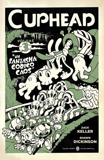 Cuphead. Vol. 3: Un fantasmagorico caos - Zack Keller, Shawn Dickinson - Libro Editoriale Cosmo 2026, Cosmo comics | Libraccio.it