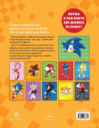Sonic the Hedgehog. Colora con gli sticker. Ediz. a colori  - Libro Nord-Sud 2023 | Libraccio.it
