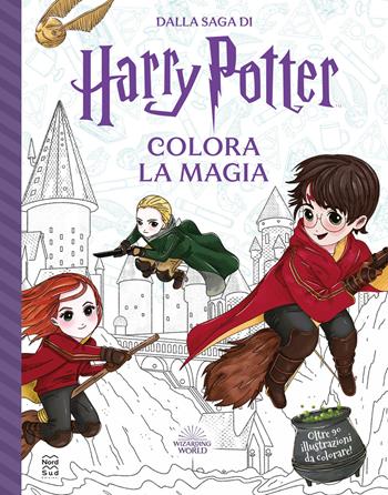 Harry Potter. Colora la magia  - Libro Nord-Sud 2023, J.K. Rowling's wizarding world | Libraccio.it