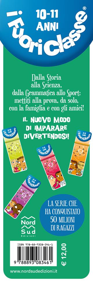 I fuoriclasse 10-11 anni. Ediz. speciale  - Libro Nord-Sud 2023 | Libraccio.it
