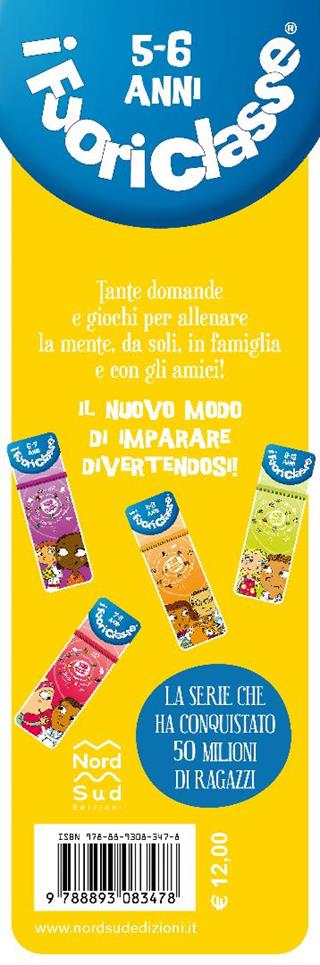 I fuoriclasse 5-6 anni. Ediz. speciale  - Libro Nord-Sud 2023 | Libraccio.it