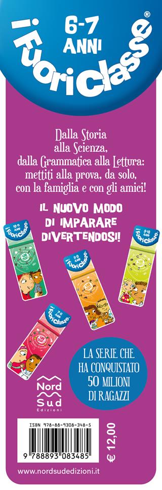 I fuoriclasse 6-7 anni. Ediz. speciale  - Libro Nord-Sud 2023 | Libraccio.it