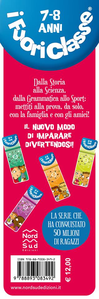 I fuoriclasse 7-8 anni. Ediz. speciale  - Libro Nord-Sud 2023 | Libraccio.it