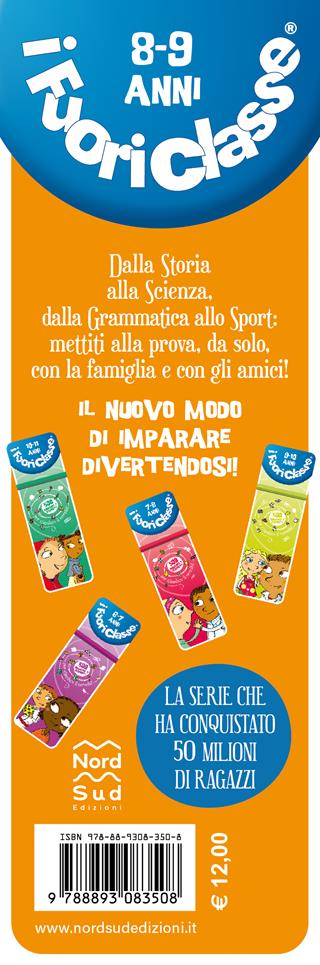 I fuoriclasse 8-9 anni. Ediz. speciale  - Libro Nord-Sud 2023 | Libraccio.it