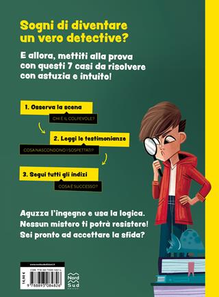 La scena del crimine junior. Gialli da risolvere per giovani detective. Ediz. illustrata - Modesto García - Libro Nord-Sud 2025, Libri attività | Libraccio.it