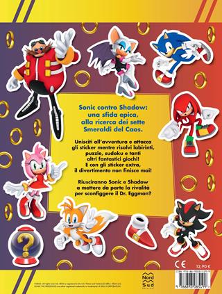 Sonic The Hedgehog. Giochi e sticker  - Libro Nord-Sud 2025, Giochi | Libraccio.it