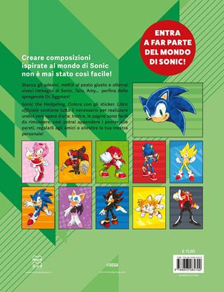 Sonic the Hedgehog. Colora con gli sticker  - Libro Nord-Sud 2026, Giochi | Libraccio.it