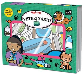 Oggi sono veterinario. Ediz. illustrata. Con gadget - Fiona Byrne, Robyn Newton, Amy Oliver - Libro Ape Junior 2016, Oggi sono | Libraccio.it