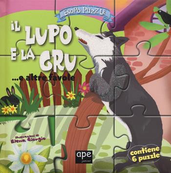 Il lupo e la gru... e altre favole. Esopo puzzle. Ediz. a colori - Elena Giorgio - Libro Ape Junior 2017, Libri puzzle | Libraccio.it