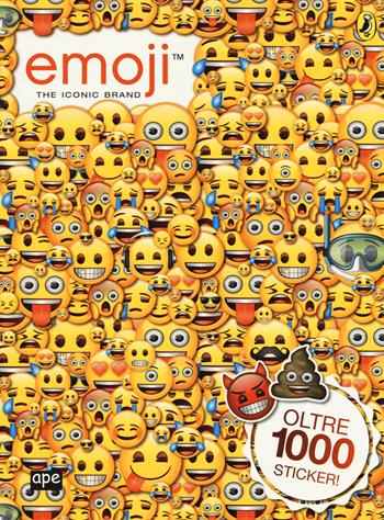Emoji. The iconic brand. Oltre 1000 stickers. Ediz. a colori - Natalie Barnes - Libro Ape Junior 2017 | Libraccio.it