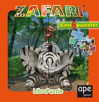 Zafari. Libro puzzle. Ediz. a colori  - Libro Ape Junior 2019 | Libraccio.it