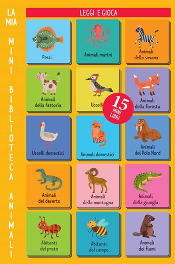 Animali. La mia mini biblioteca. Ediz. a colori  - Libro Ape Junior 2020, Libri gioco | Libraccio.it