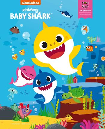 Tin box. Baby Shark. Ediz. a colori. Con gadget  - Libro Ape Junior 2021 | Libraccio.it