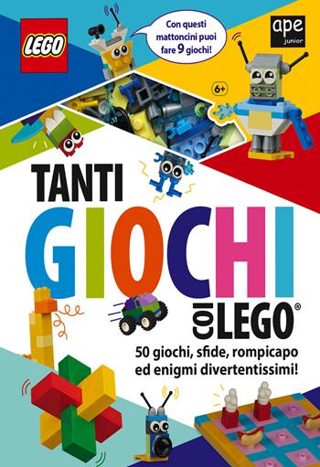 Tanti giochi coi Lego. Ediz. a colori. Con mattoncini Lego  - Libro Ape Junior 2022, Libri gioco | Libraccio.it