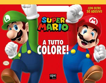 Super Mario a tutto colore! Ediz. a colori  - Libro Ape Junior 2023, Libri da colorare | Libraccio.it