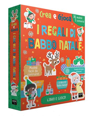 Crea e gioca. I regali di Babbo Natale. Con 36 modelli fustellati. Con puzzle  - Libro Ape Junior 2023, Libri gioco | Libraccio.it