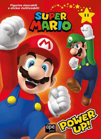 Super Mario power up. Ediz. a colori. Con gadget  - Libro Ape Junior 2024 | Libraccio.it