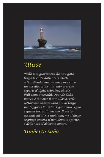 Ulisse - Umberto Saba - Libro Asterios 2021, Diari e quaderni | Libraccio.it