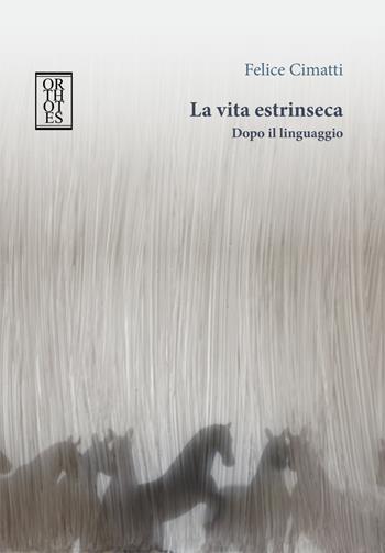 La vita estrinseca. Dopo il linguaggio - Felice Cimatti - Libro Orthotes 2018, Phi/psy | Libraccio.it